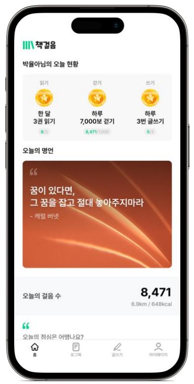 홈 화면 현황